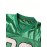 Men's Retro #92 Green Football Jersey - Classic Embroidered, Breathable Polyester V-Neck Sports Shirt with 