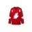 Men's #99 Gretzky Canada Cup Ice Hockey Jersey - Vintage Red & White Design, Name & Logo, Moisture-Wicking, Breathable Polyester, V-Neck, Long Sleeve for Team Sports & Casual Wear, Patriotic Clothing | Retro Sports Attire | Detailing