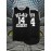 Men's #14 Black Basketball Jersey - Breathable Polyester Sports Shirt with Details, Loose Fit for Spring, Summer, and Fall, Sizes S-XXXL