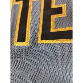 Men's Vintage Pittsburgh Baseball Jersey #21 - Retro V-Neck Button-Up, Moisture-Wicking Breathable Polyester, Loose Fit for Sports & Casual Wear (S-XXXL)