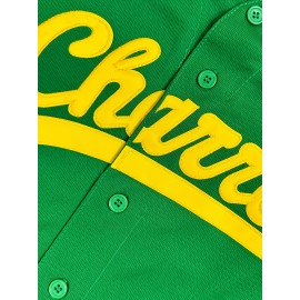 Men'S #55 Vintage Baseball Jersey Stitched Movie Baseball Jersey Green S-3XL