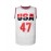 Trump 47 USA Patriotic Basketball Jersey for Men - Moisture-Wicking Breathable Sleeveless Top with USA 47 Design, Loose Fit S-3XL, All-Season Training & Streetwear, Basketball Accessories