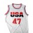 Trump 47 USA Patriotic Basketball Jersey for Men - Moisture-Wicking Breathable Sleeveless Top with USA 47 Design, Loose Fit S-3XL, All-Season Training & Streetwear, Basketball Accessories