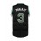 Men'S #3 Vintage Basketball Jersey Throwback Jersey GREEN/BLACK