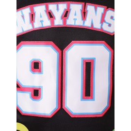 In Living Color 90'S Wayans Basketball Jersey Black For Men S-XXXL Sports Shirt