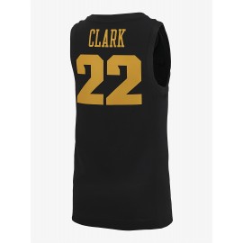 Men's #22 Vintage Black Basketball Jersey - 