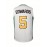 ST. John's Shamrocks Holy Spirit Prep #5 Edwards Jersey - Vintage Boyfriend Style Basketball Jersey, 100% Polyester Moisture-Wicking Lightweight Breathable, Sleeveless V-Neck Loose Fit for Men & Youth, Logo, All-Season Casual & Sports Wear