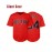 Men'S # 34 Red Baseball Jersey With 100% Polyester Fiber V-neck Sports Shirt And Loose Letter And Number Fit Suitable For Casual And Team Activities In Spring, Summer, Autumn, Size S-3XL