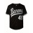 1994 Jordan Birmingham Baseball Jersey #45 - Vintage Retro V-Neck Button-Up, Moisture-Wicking Breathable Polyester, Loose Fit S-3XL for Men's Sports, Casual & Party Wear, Machine Washable