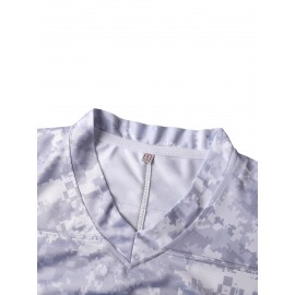 Men'S American Football Sweatshirt # 5 Camouflage Football Sweatshirt