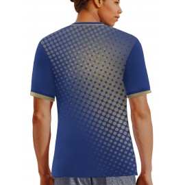 Professional Sports Fabric Women's Creative Pattern Print Country Home Soccer Jersey T-shirt, As Gifts For Sports Fans