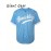 Men'S Baseball Shirt # 32 Blue Off Shoulder White Suitable For Walking, Cycling, Fishing Competition Training Size S-3XL
